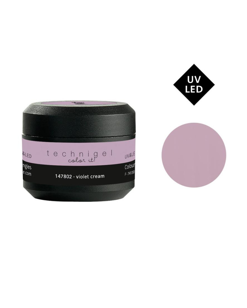 Gel UV/LED color para uñas  Violet cream 5 g