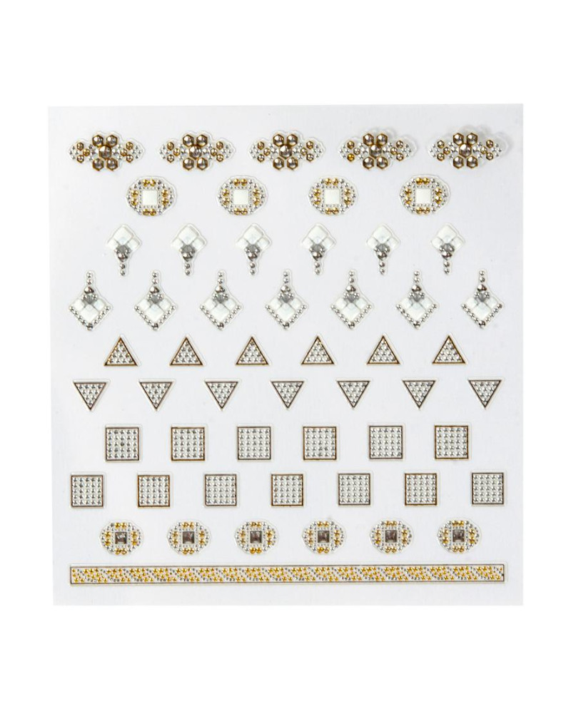 Adornos adhesives para uñas jewel