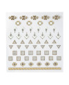 Adornos adhesives para uñas jewel