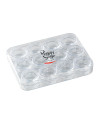 Nail art kit 12cajas apilables por tornillo vacias