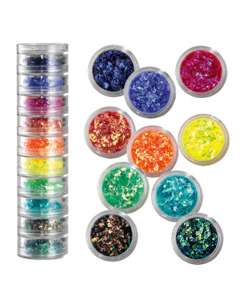 Glitter mix - fluo