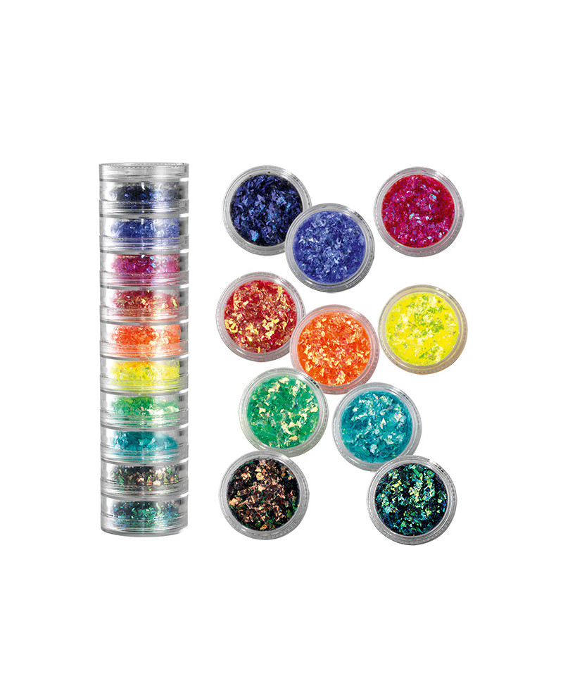 Glitter mix - fluo