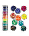 Glitter mix - fluo