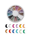 Carrusel para strass para uñas "moons" 600 pcs