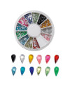 Carrusel para strass para uñas "drops" 600 pcs