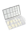 Set de 100 uñas artificiales