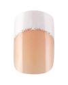 Set 24 uñas Idyllic nails silver French