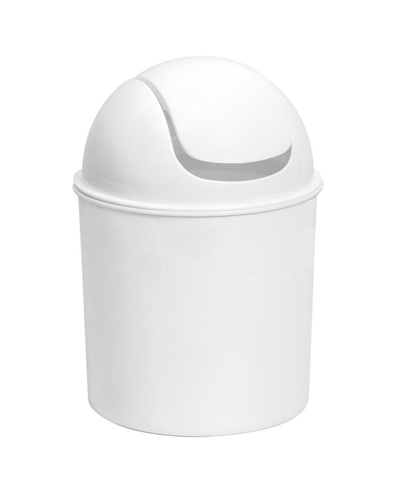 Cubo de basura de plástico para mesa