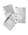50 Hojas de aluminio con compresa integrada