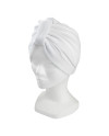 Gorro turbante blanco