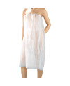 Pareo desechable. Blanco