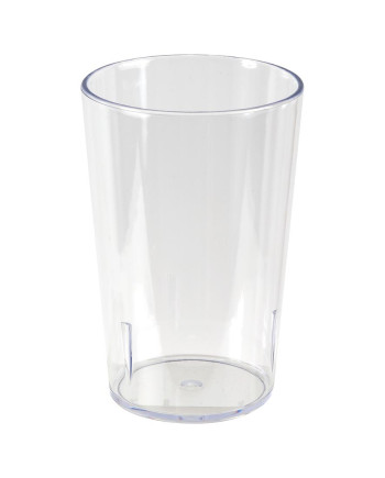 Vaso de plástico acrílico Ø 66 x H 99 mm