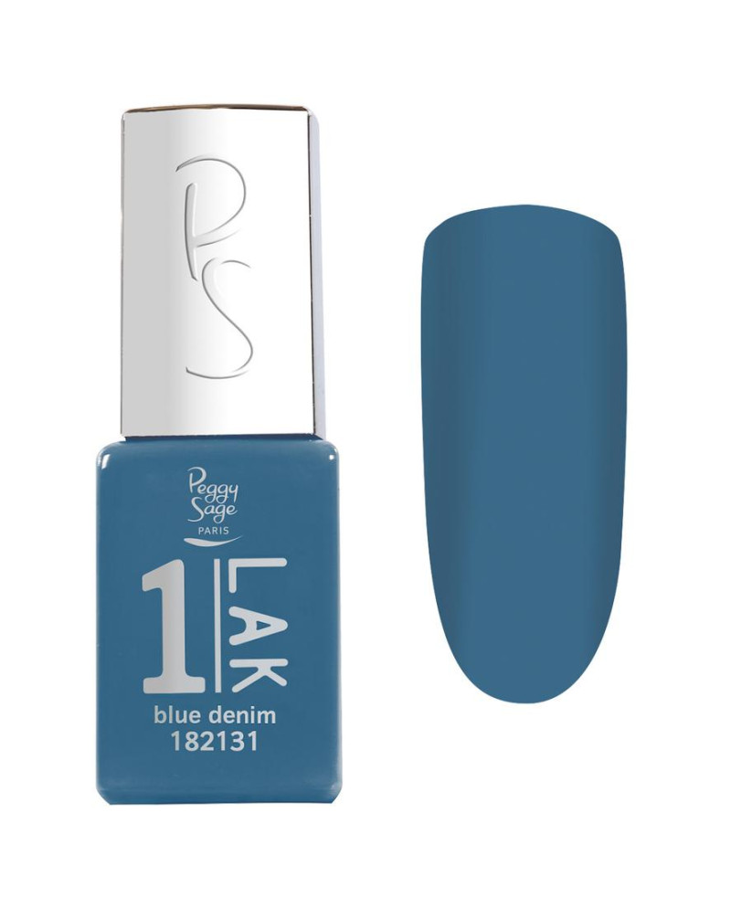 One-LAK 1-step gel polish blue denim  - 5ml