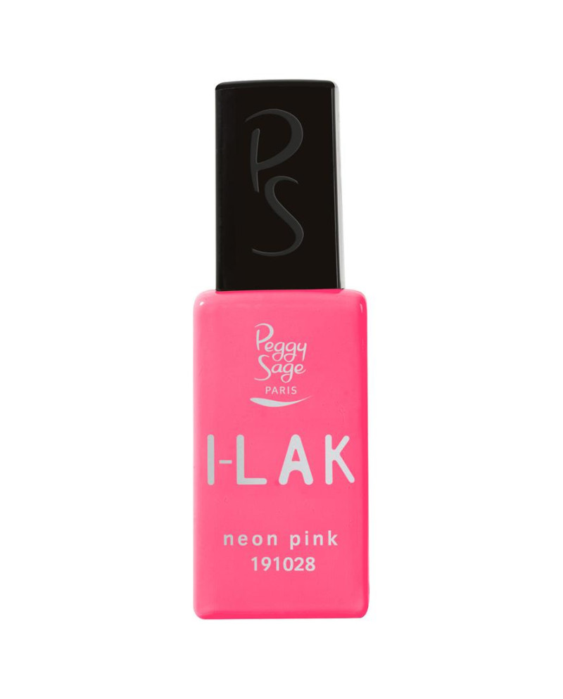 I-lAK soak off gel polish neon pink - 11ml
