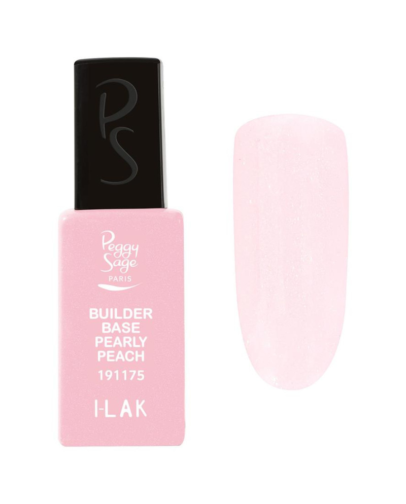 I-LAK gel polish Builder base Pearly peach 11 ml