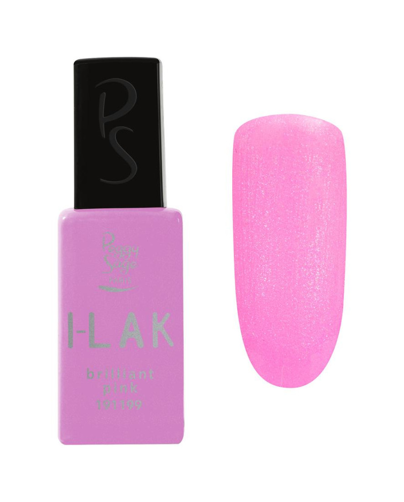 I-LAK soak off gel polish brilliant pink - 11ml