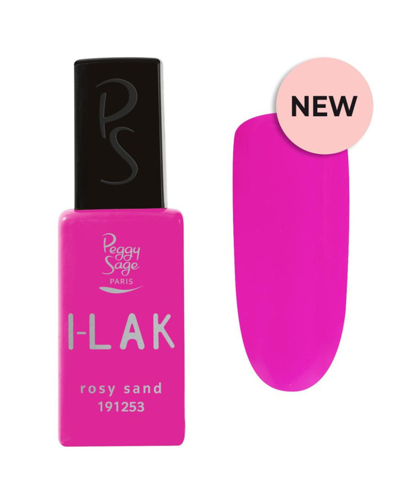 I-LAK soak off gel polish rosy sand 11 ml