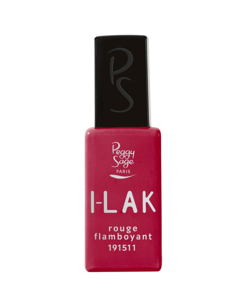 I-lAK soak off gel polish rouge flamboyant  - 11ml