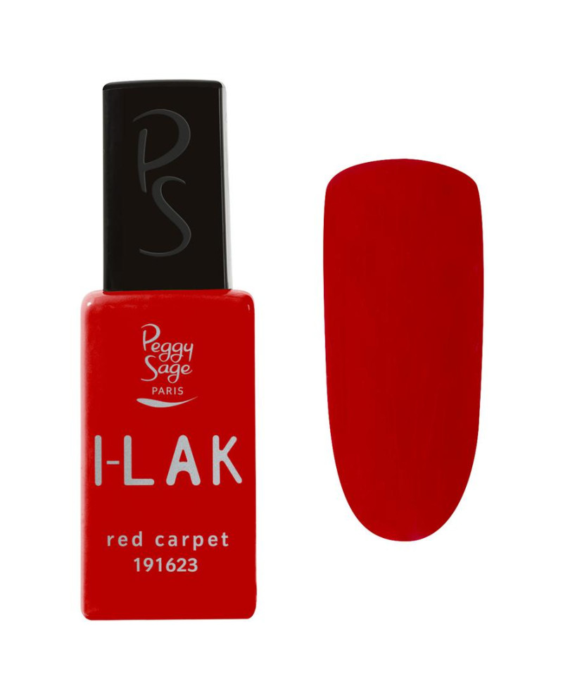 I-lAK soak off gel polish red carpet  - 11ml