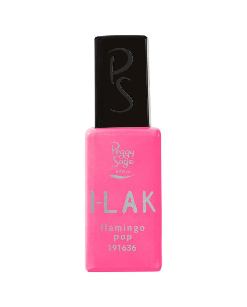 I-lAK soak off gel polish flamingo pop  - 11ml