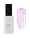 Top Coat Glitter Rose - 11ml
