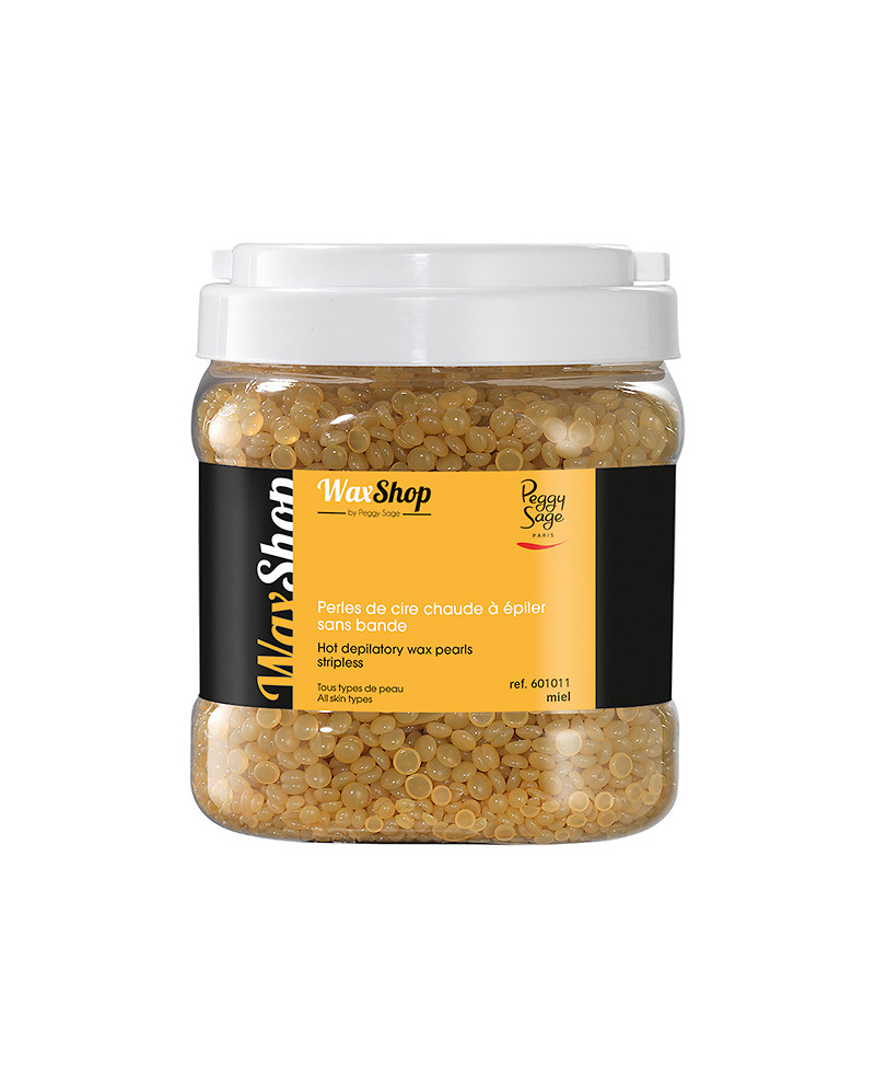 Perlas de cera depilatoria caliente 1kg miel