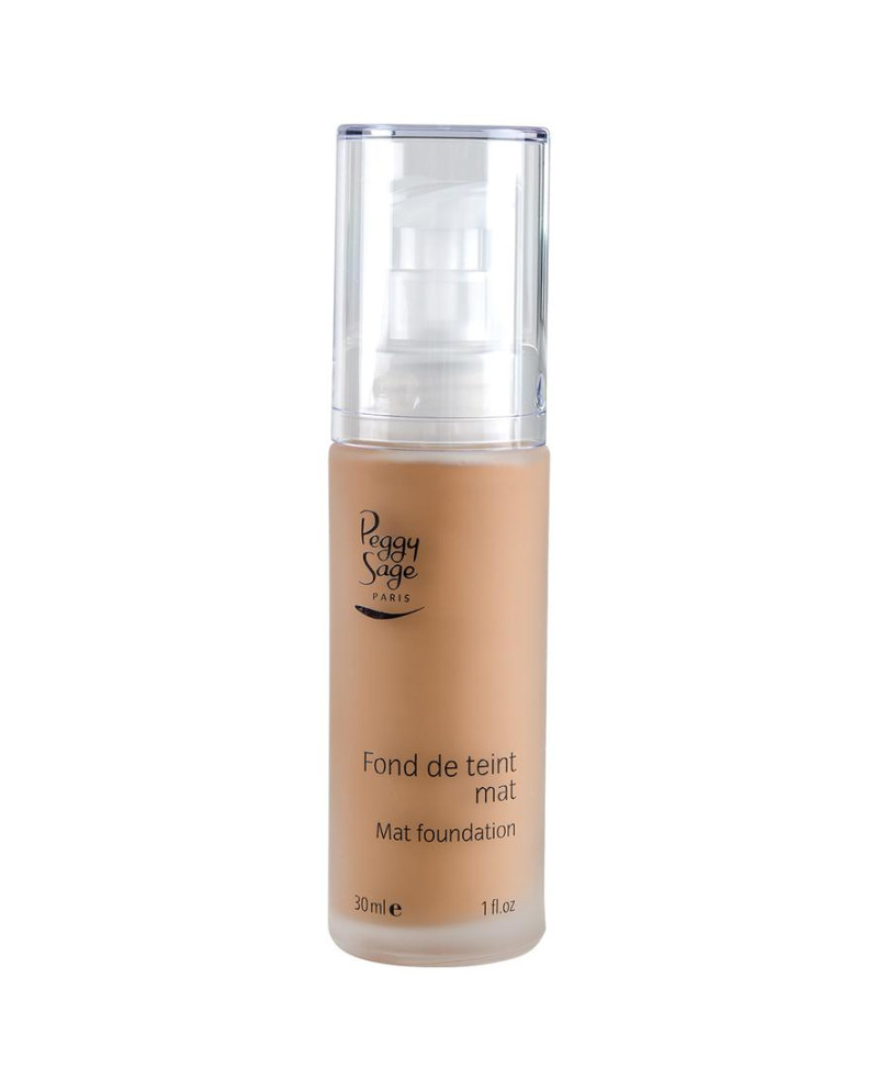 Fondo de maquillaje mate beige miel 30ml