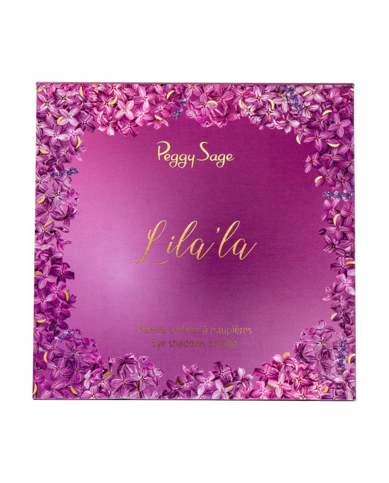 Paleta sombras ojos -Lila’la 9x1.5g