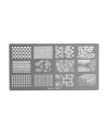 Placa de stamping nail art 1