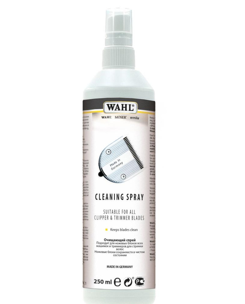 WAHL SPRAY LIMPIADOR PARA CUCHILLAS 250 ML.
