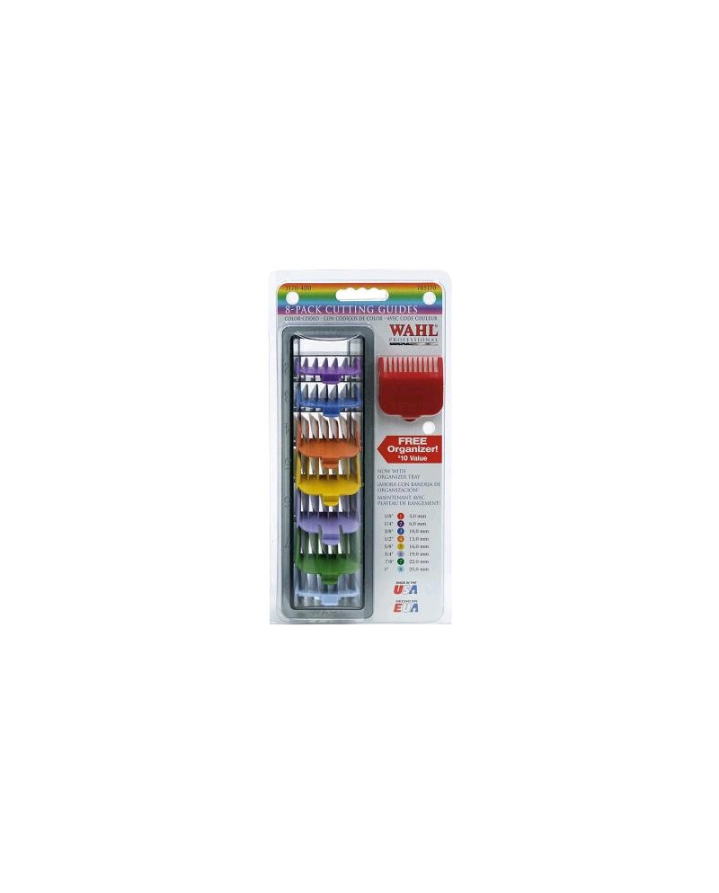 PACK PEINES PLASTICO WAHL COLOR