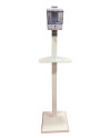 SOPORTE PARA DISPENSADOR AUTOMATICO GEL HIDROALCOHOLICO (solo soporte, no incluye dosificador)