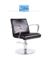 SILLON STELA NEGRO PIE ALUMINIO BOMBA GAS B02
