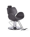 SILLON ESTETICA MAQUILLAJE JADE NEGRO ITALOR