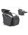 LAVACABEZAS ULISES 830 NEGRO NG3 VK, MASAJE EN RESPALDO (CERAMICA ADONIS NEGRA Y SISTEMA ANTIGOTEO G