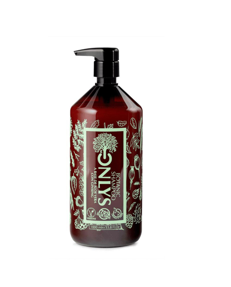 ONLYS CHAMPU BOTANICO CUIDADO SALON 1000 ML.