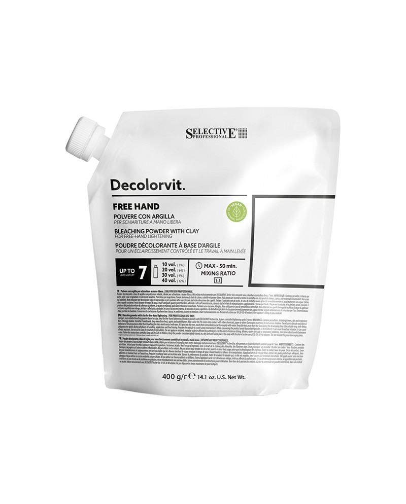 DECOLORACION DECOLORVIT FREE HAND 400 ML. 7 TONOS