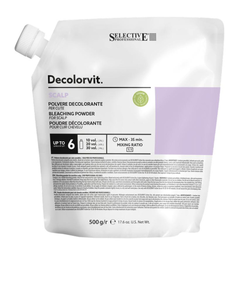 DECOLORACION DECOLORVIT SYSTEM SCALP 500 GRS