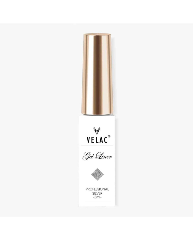 VELAC GEL LINER PLATA 8 ML DELINEADOR