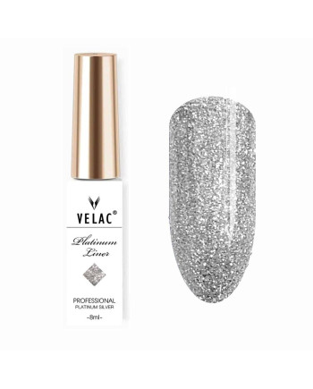 VELAC DELINEADOR PLATINUM SILVER 8 ML.