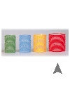 BOLSA 3 RULOS VELCRO ROJO 60 MM. 00034