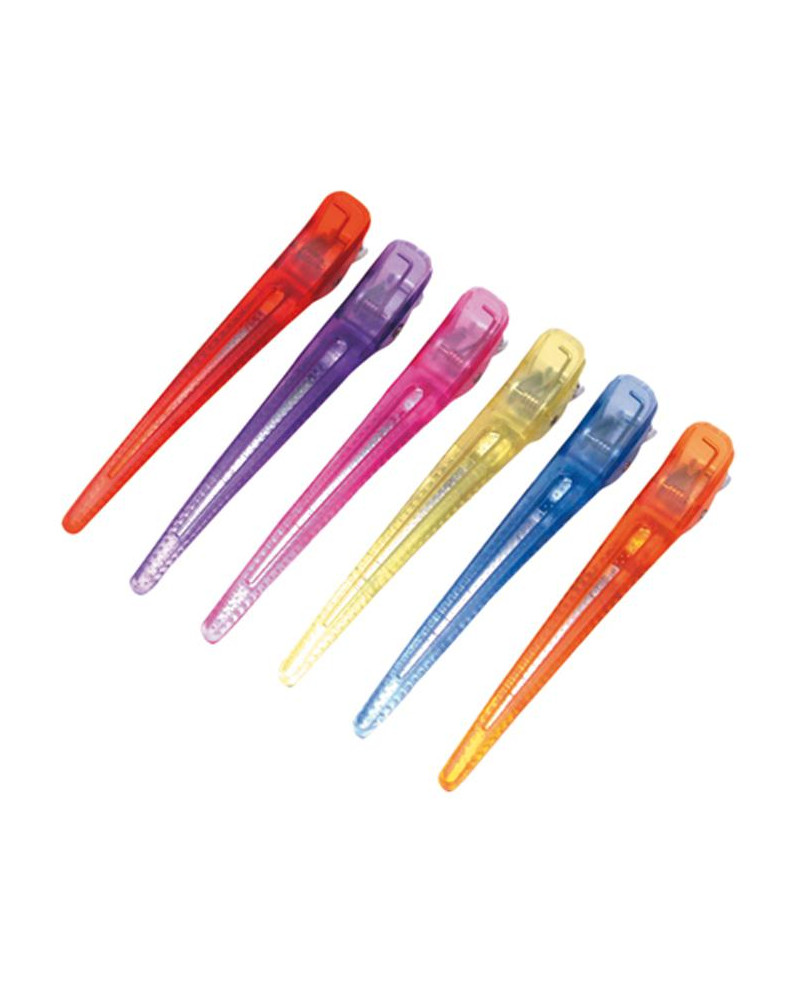 PINZAS PEQUEÑAS METAL-PLASTICO COLORES 2525/99