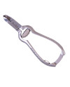 ALICATE PEDICURA MANGO SATINADO ACERO INOXIDABLE 14 Cms. 03016