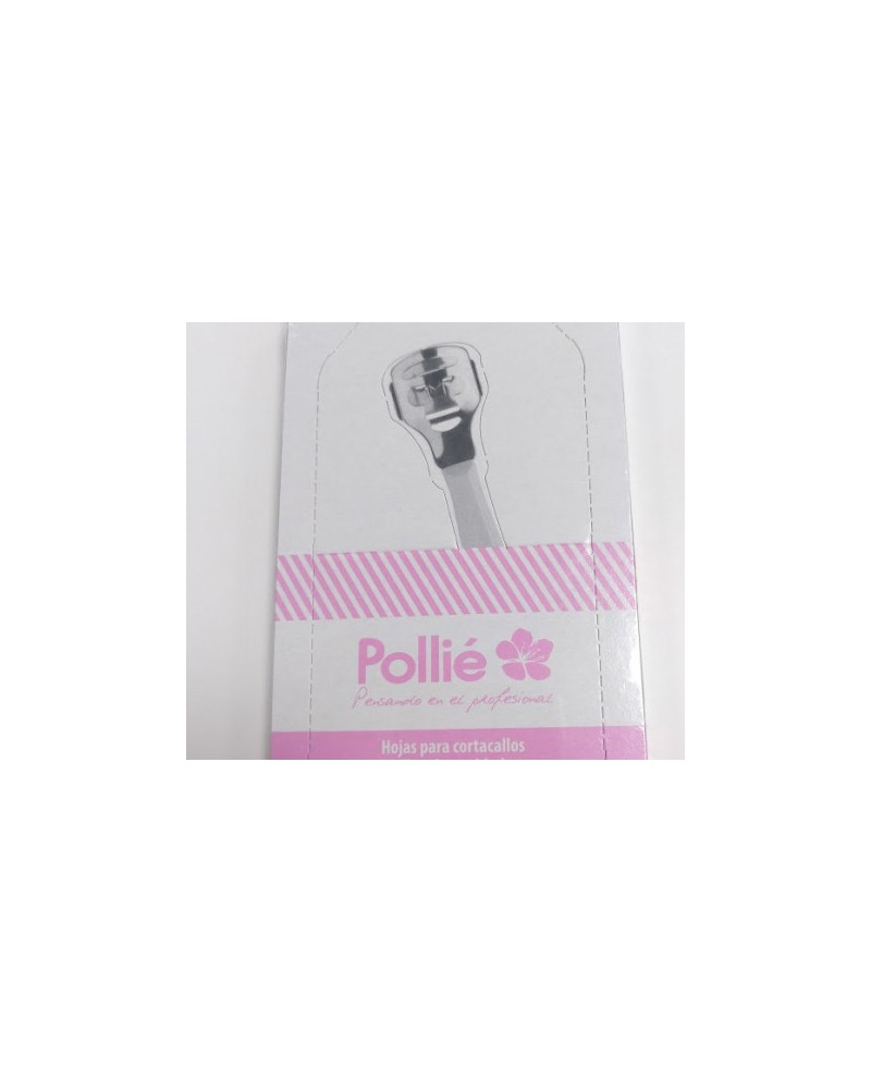 RECAMBIO HOJA CORTA CALLOS POLLIE CAJA 10 CUCHILLAS 06459