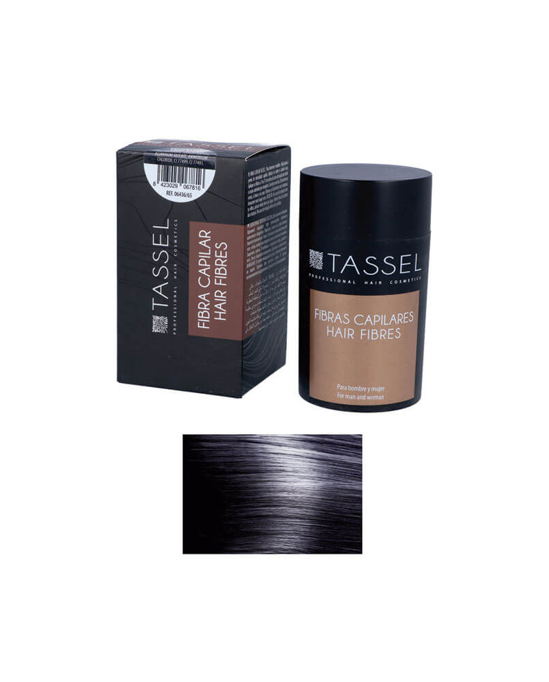 FIBRAS CAPILARES NEGRO 22 Grs. TASSEL 06436/50