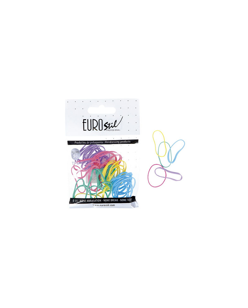 BOLSA 50 GOMAS COLORES TPU