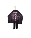 PEINADOR NEGRO CUELLO NEOPRENO SP BARBER SHOP