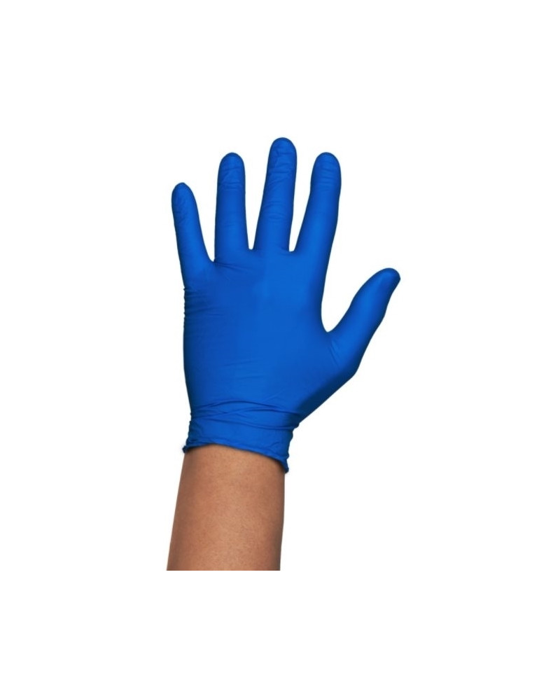 GUANTES NITRILO SIN POLVO 100 UDS GRANDE