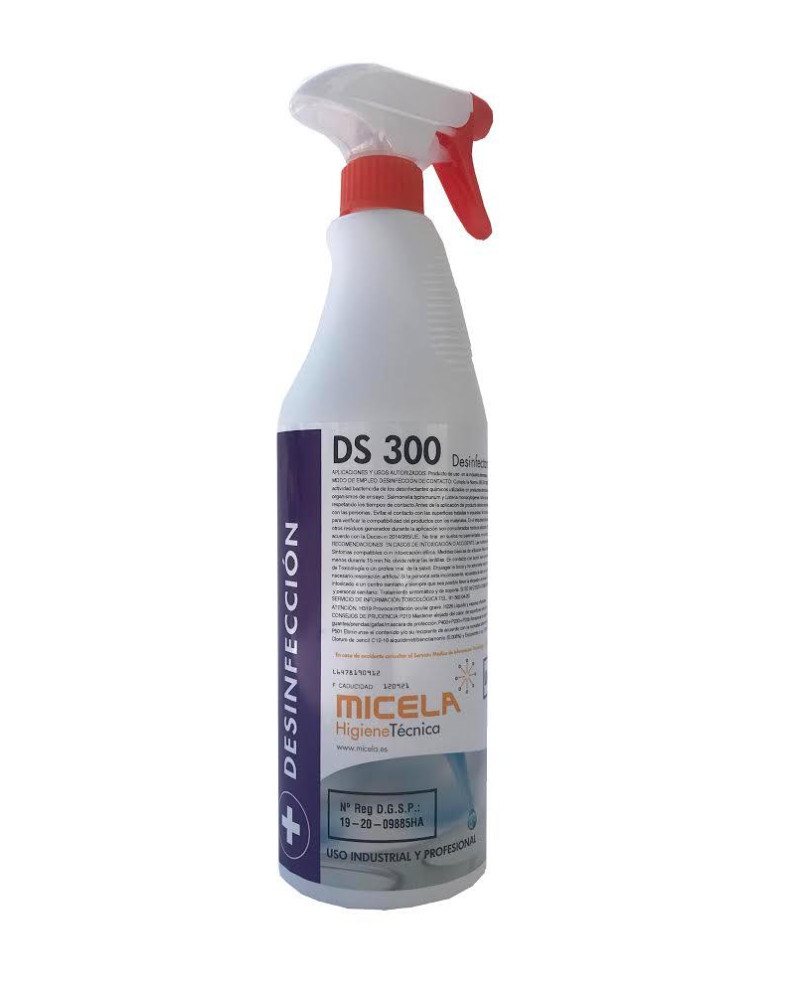 DESINFECTANTE HIDRO ALCOHOLICO DS-300 MICELA 1000 ML