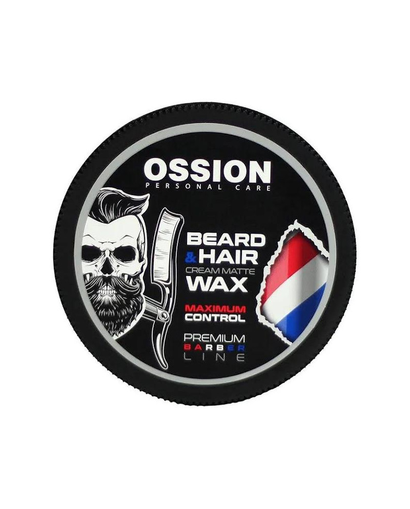 OSSION HAIR & BEARD CREAM MATTE WAX 175 ML